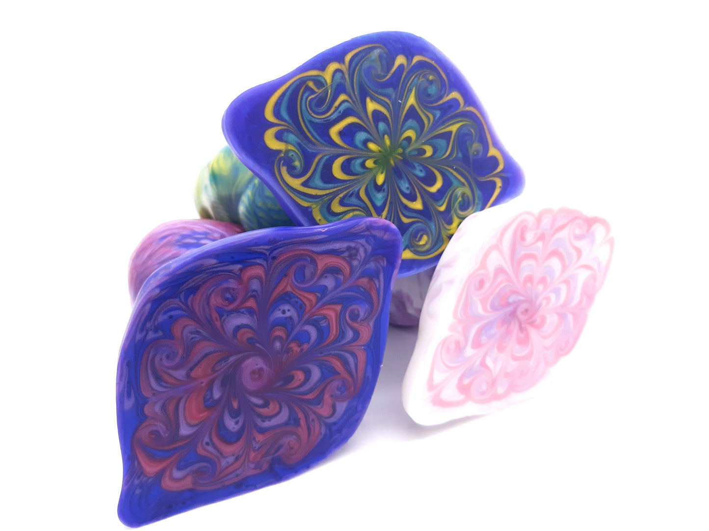 The Flora - A Floral Vulva Stylized Dildo - Large Size