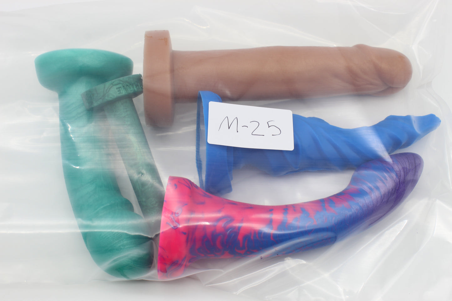 Discount Grab Bag - 4 Medium/Average Size Dildos