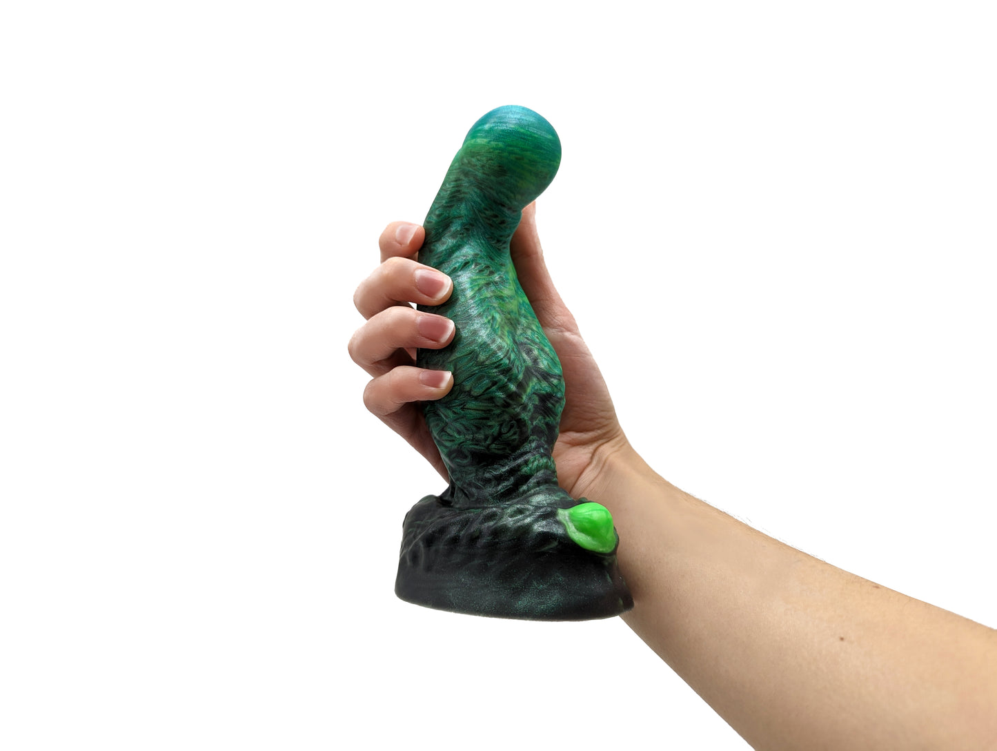 The Aliter Bent Knot Alien Dildo