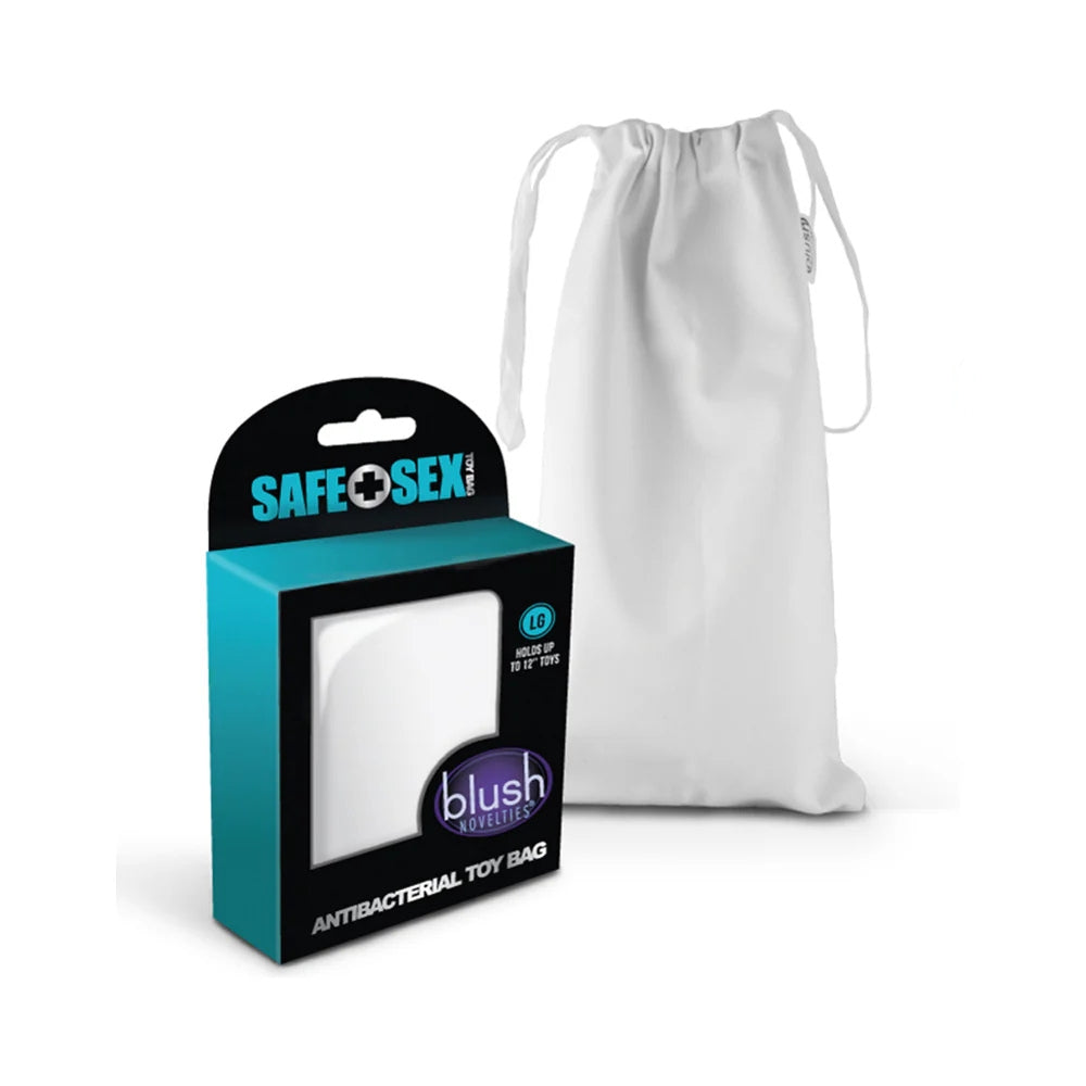 Single Toy Antibacterial Storage Bag for Medium/Large Dildos by Blush Novelties