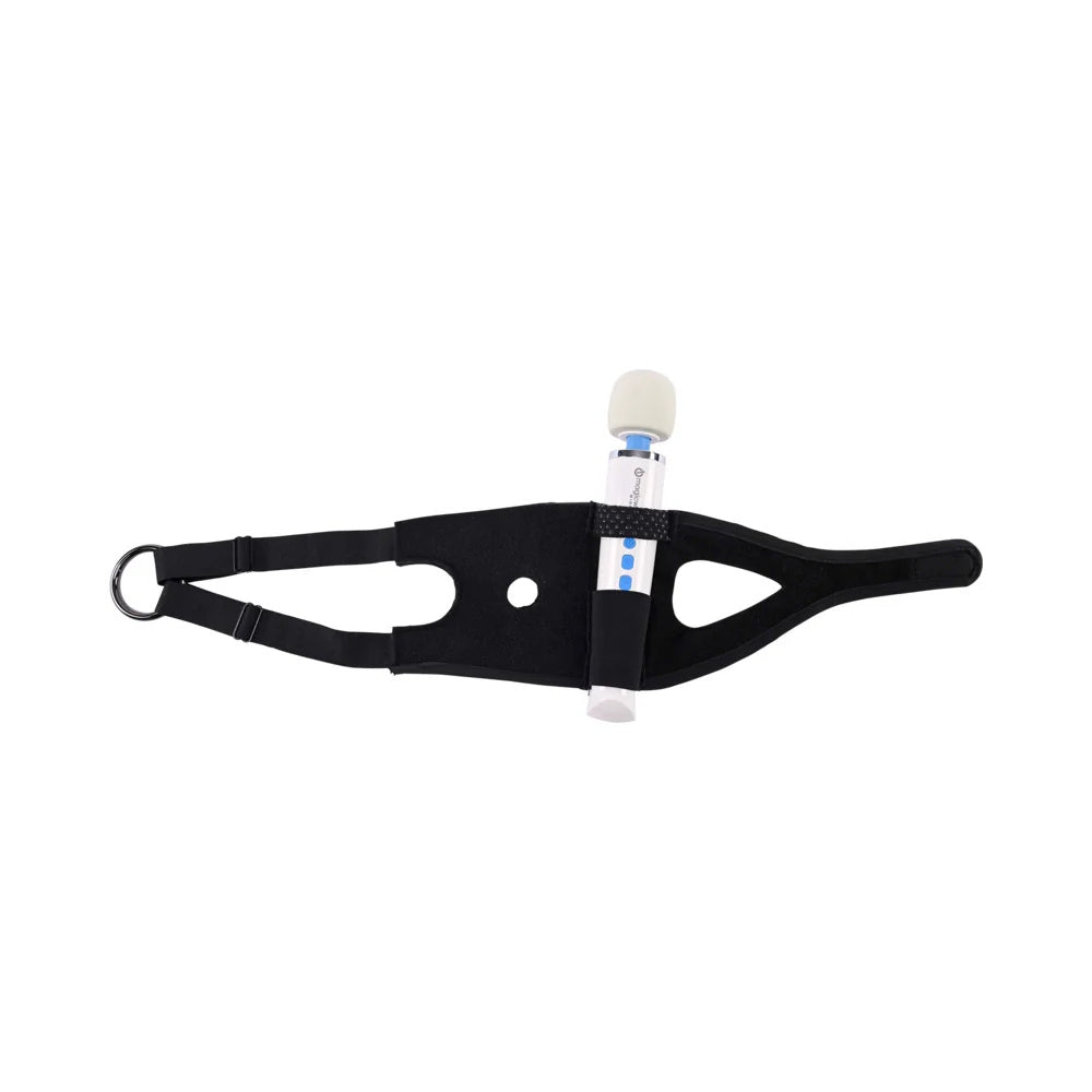 Pivot 2-in-1 Wand & Strap-On Thigh Harness by Sportsheets