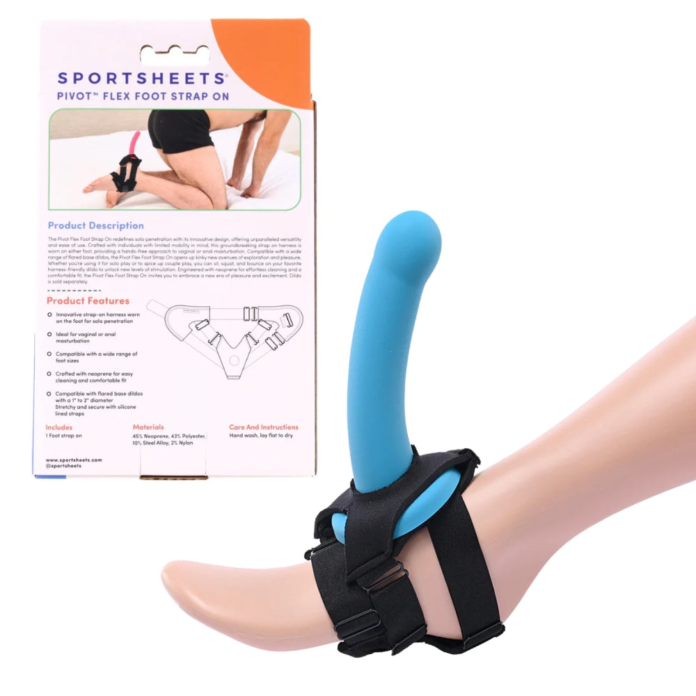 Pivot Flex Foot Strap-On Harness by Sportsheets