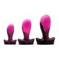 The Festa Vaginal Plug - Ready-made Pink to Black Ombre Edition