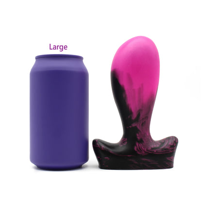 The Festa Vaginal Plug - Ready-made Pink to Black Ombre Edition