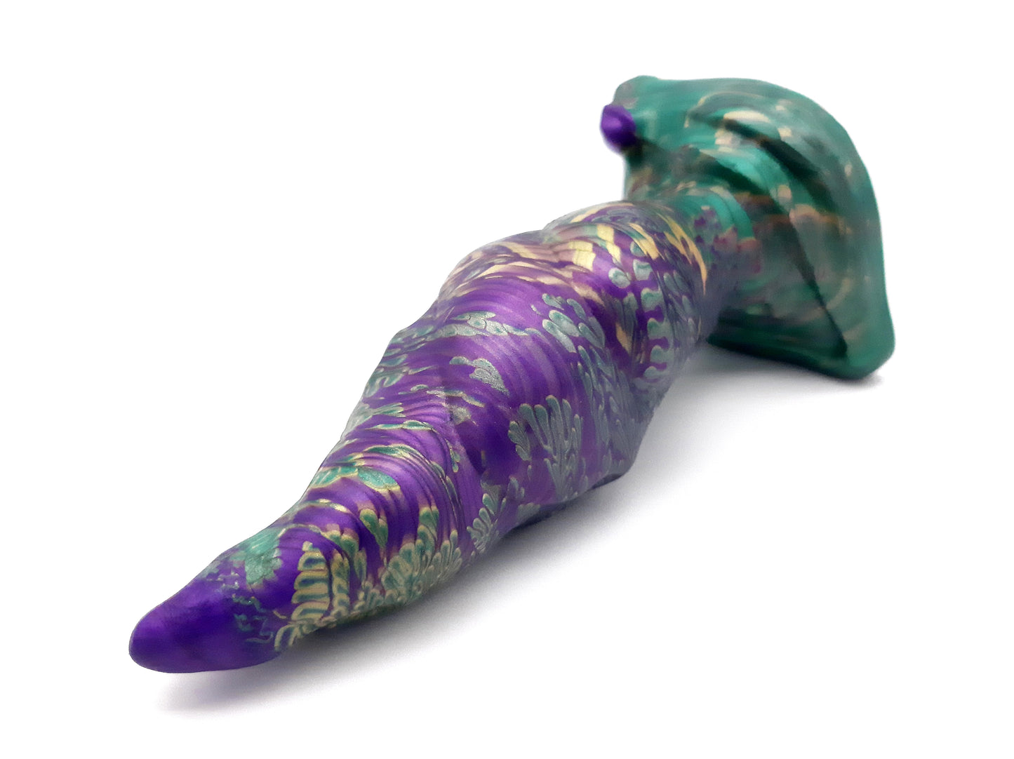 The Flora - A Floral Vulva Stylized Dildo - Medium Size