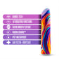 Limited Addiction Bullet Vibrator - Psyche - Power Vibe - Rainbow