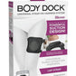 BodyDock Suction Cup Dildo Thigh Harness by Pipedream