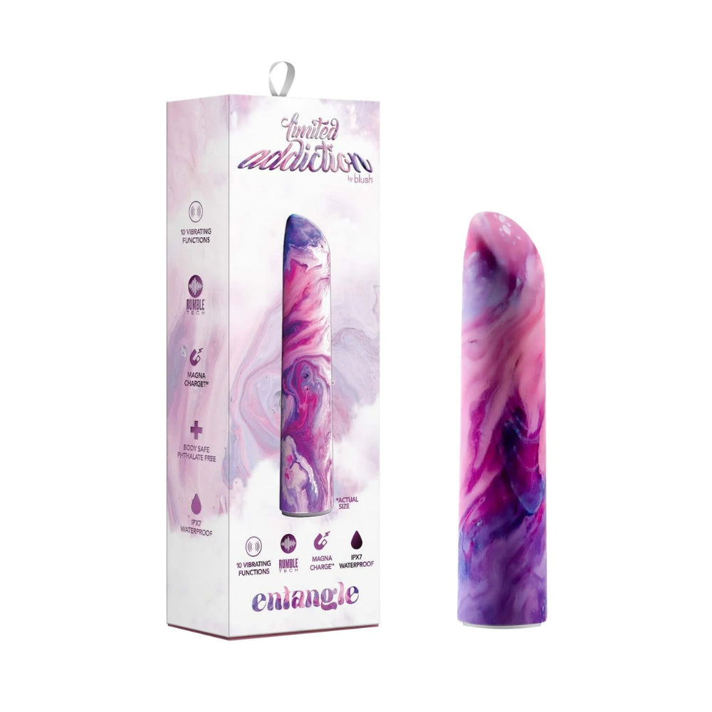 Limited Addiction Bullet Vibrator - Entangle - Power Vibe - Lilac
