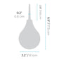 Classic Enema Bulb Kit by b-Vibe
