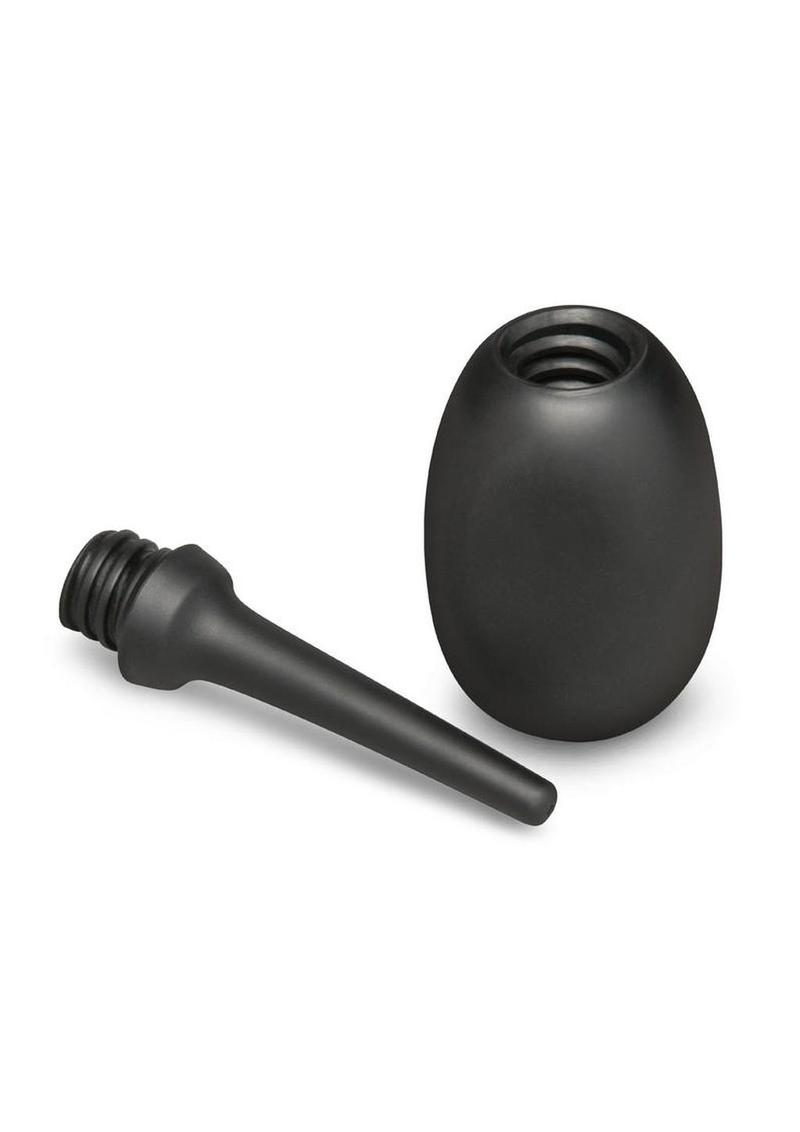 Flexible Silicone Enema Bulb Kit by b-Vibe