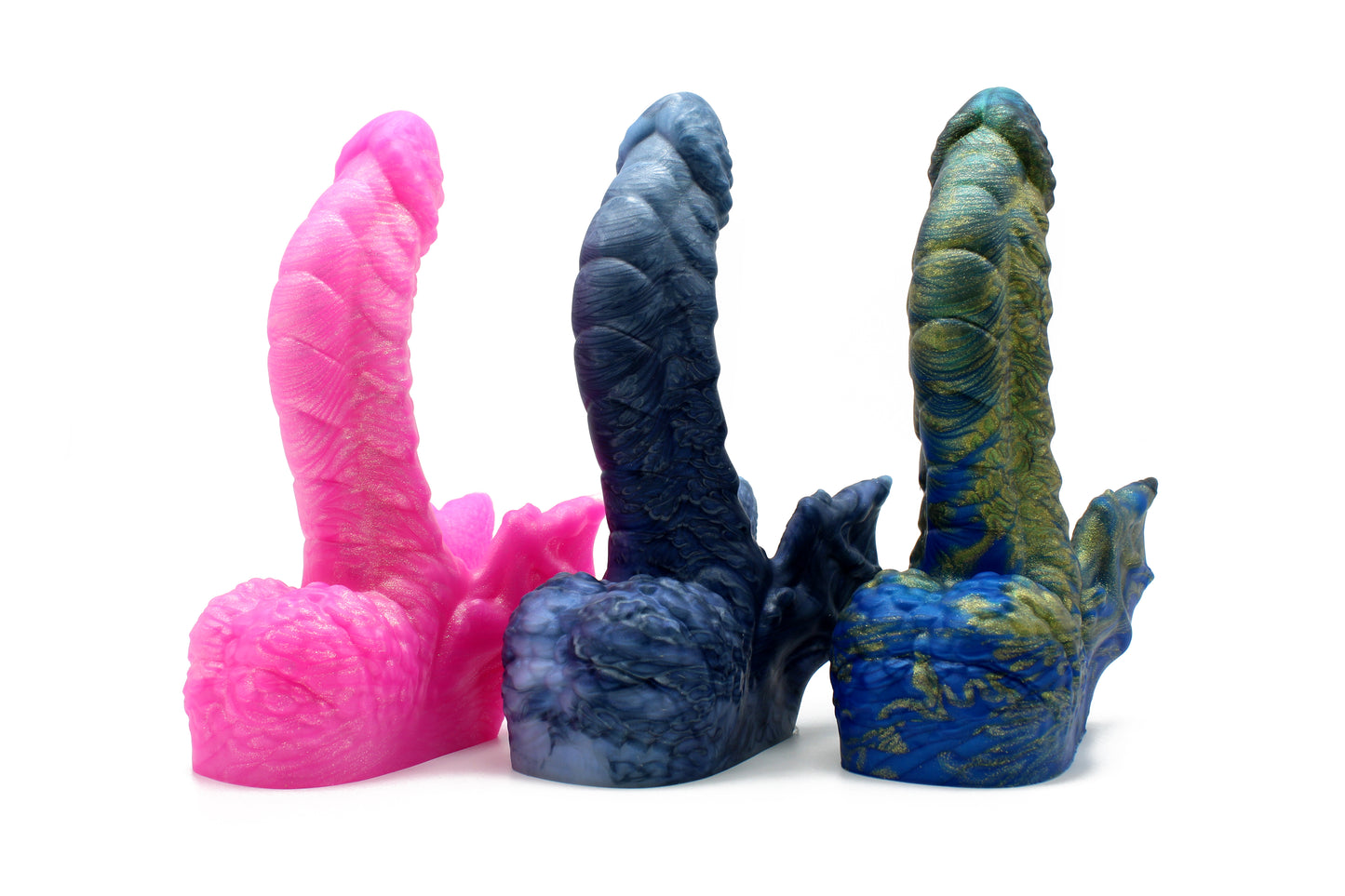 The Bjarg Dragon Dildo With Wings - Medium Size