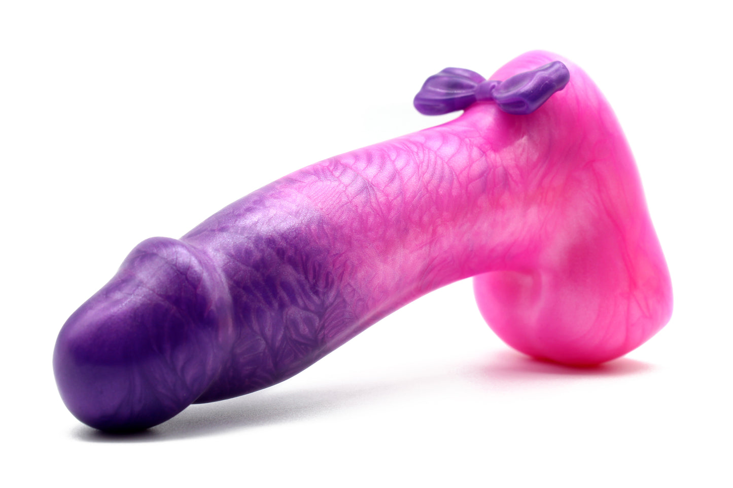 The Dashing Bowtie Dildo With Balls - Small Size