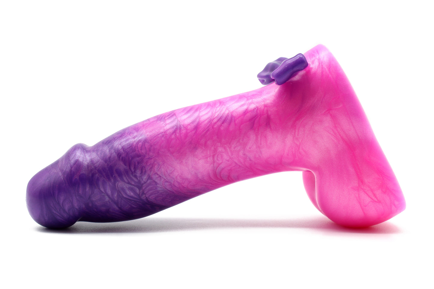 The Dashing Bowtie Dildo With Balls - Large Size