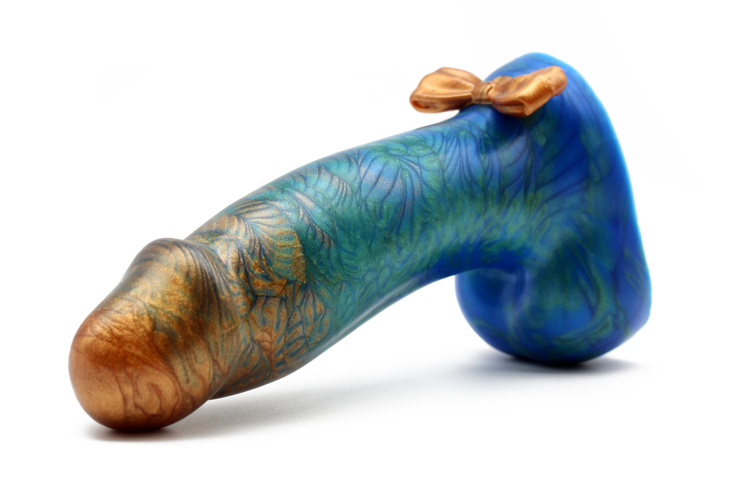 The Dashing Bowtie Dildo With Balls - Small Size