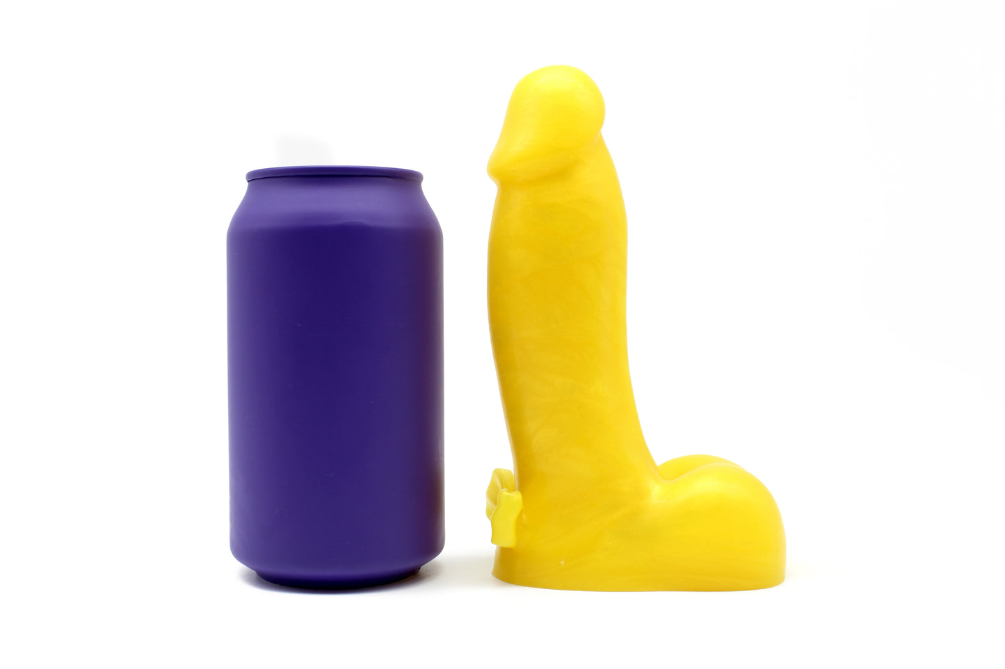 The Dashing Bowtie Dildo With Balls - Small Size