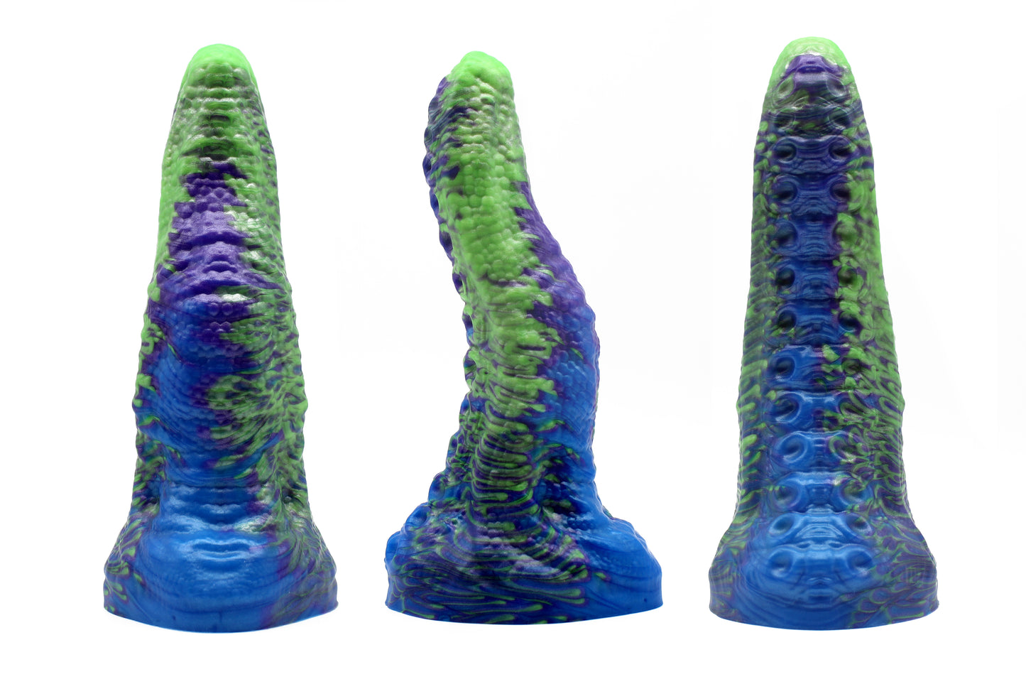 The Akkoro Kamui Monster Tentacle Dildo - UV Reactive - Ready-Made