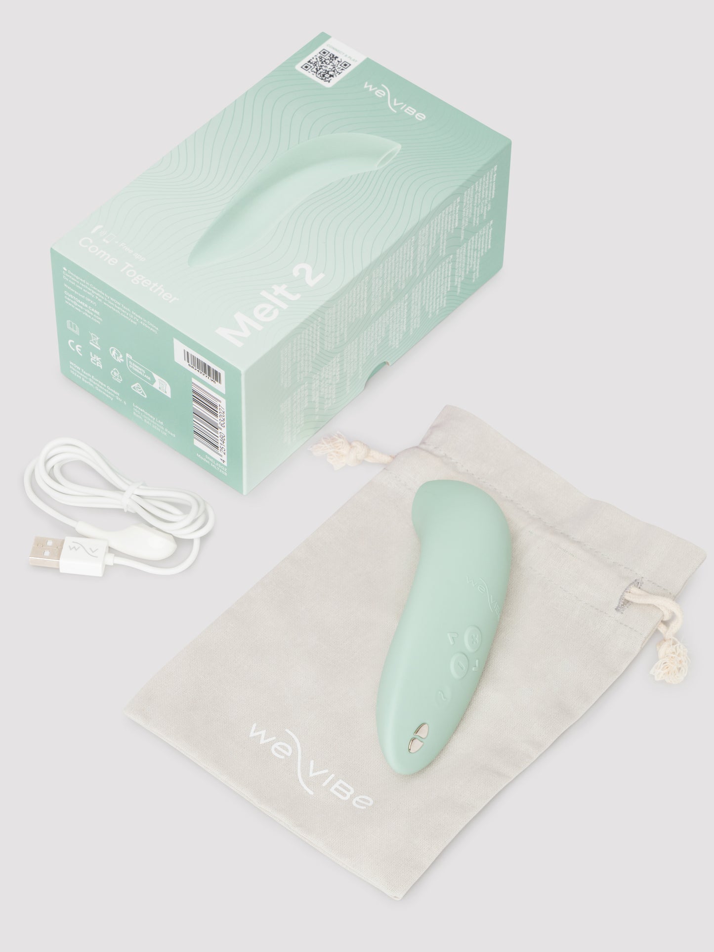 Melt 2 Pleasure Air Clitoral Stimulator by We-Vibe - Sage