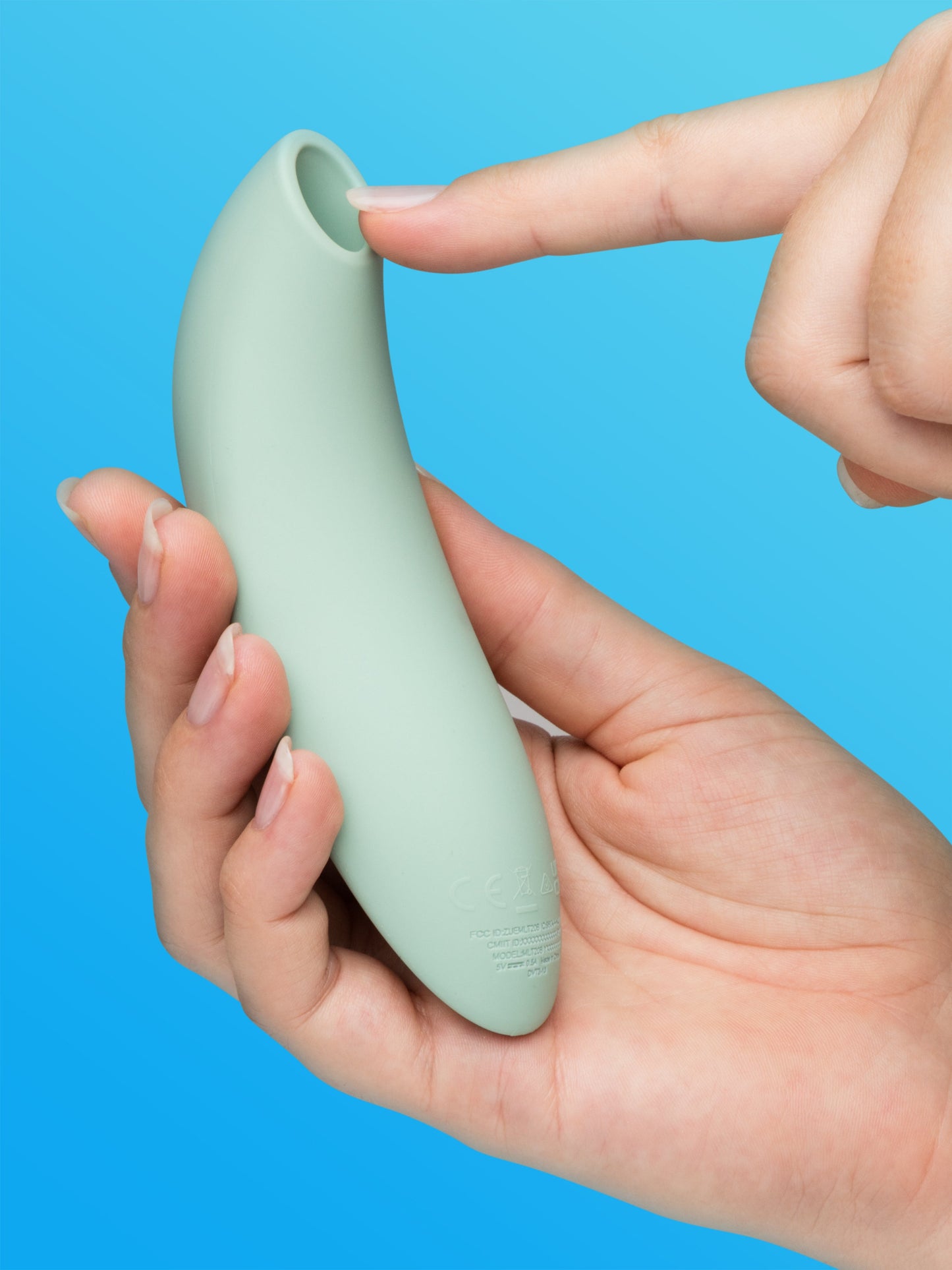 Melt 2 Pleasure Air Clitoral Stimulator by We-Vibe - Sage