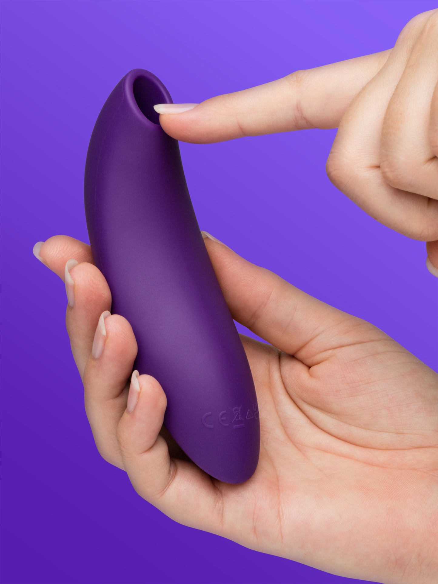 Melt 2 Pleasure Air Clitoral Stimulator by We-Vibe - Purple