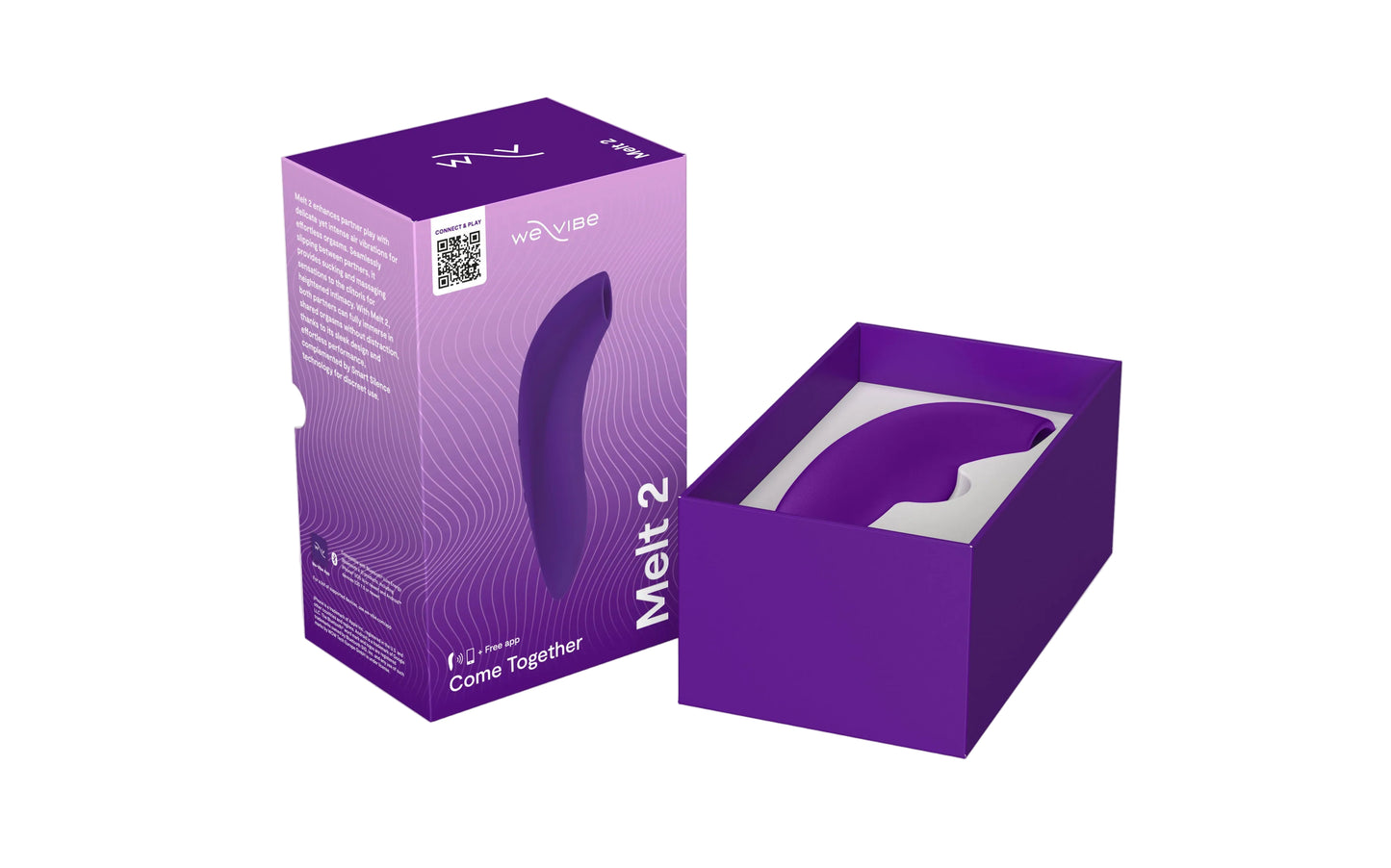 Melt 2 Pleasure Air Clitoral Stimulator by We-Vibe - Purple