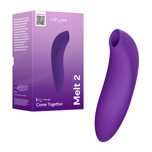 Melt 2 Pleasure Air Clitoral Stimulator by We-Vibe - Purple