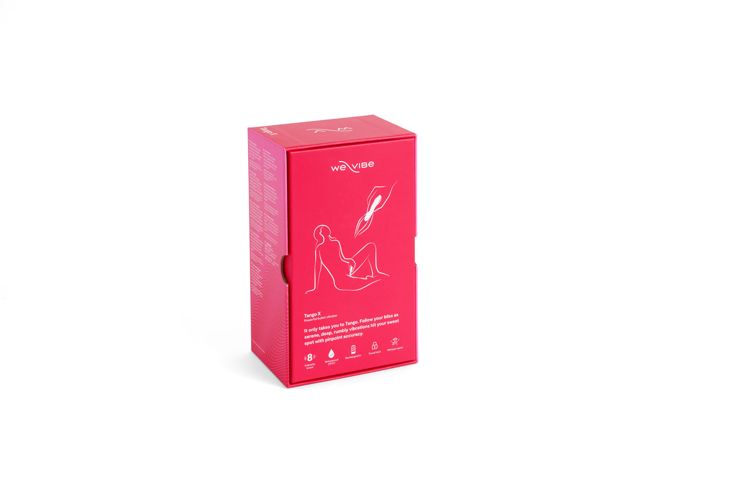 Tango X Bullet Vibrator by We-Vibe - Cherry