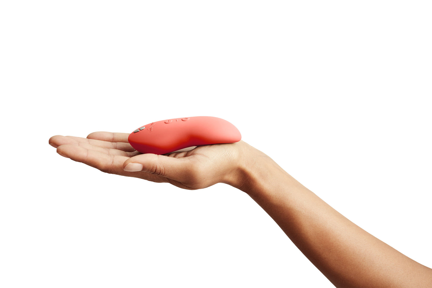Touch X Rechargeable Palm Vibrator by We-Vibe - Coral