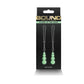 Bound Glow-In-The-Dark Nipple Clamps by NS Novelties