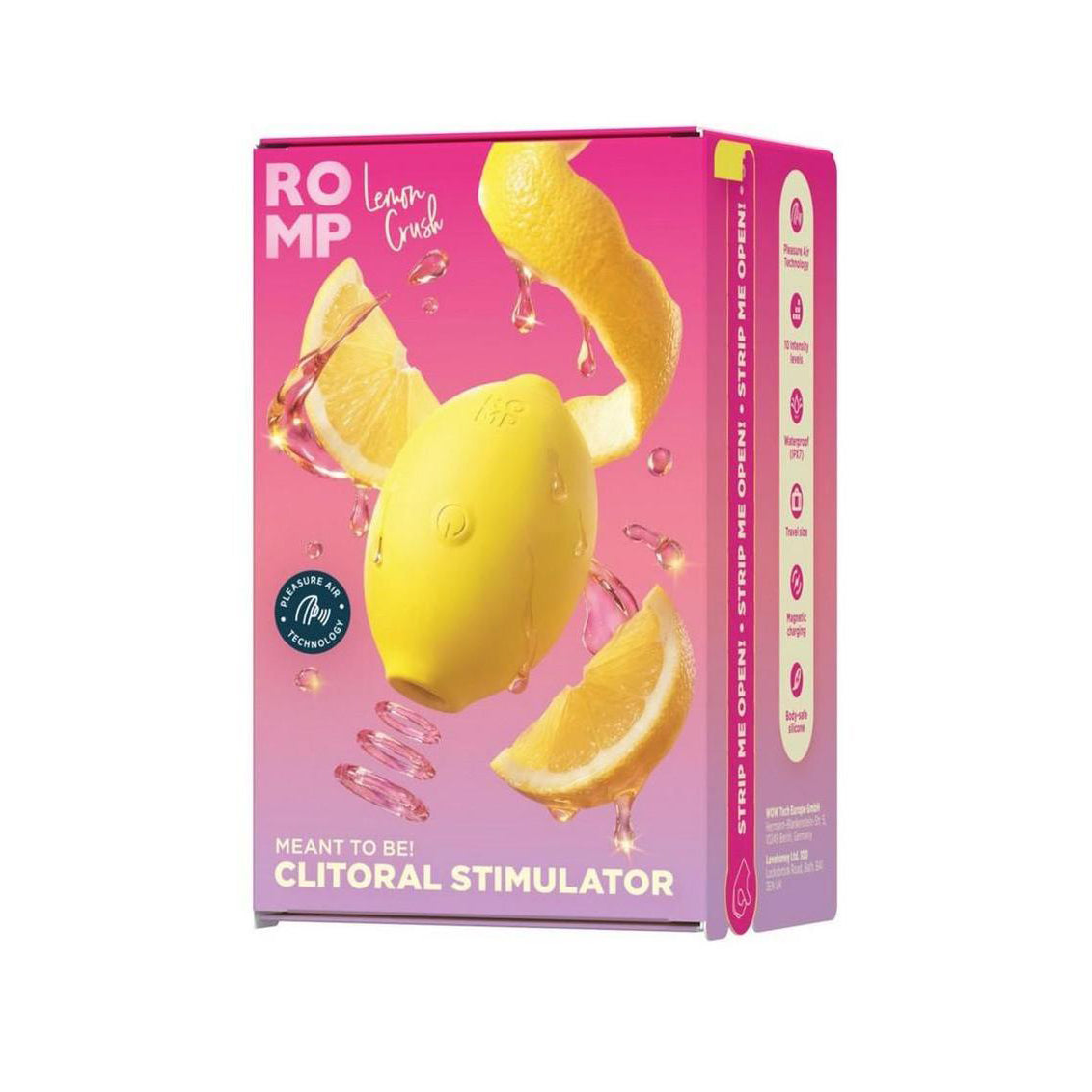 Yellow Lemon Clitoral Stimulator by ROMP