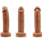 The Amante Realistic Triple Density Dildo - Ready-Made