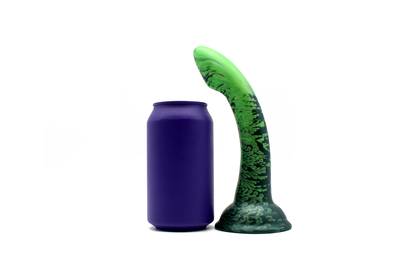 The Astra G-Spot Suction Cup Dildo - UV Reactive - Ready-Made