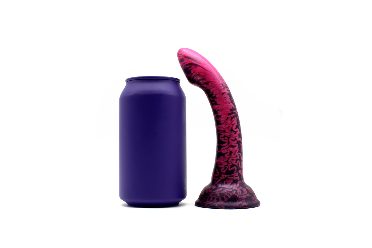 The Astra G-Spot Suction Cup Dildo - UV Reactive - Ready-Made