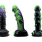 The Damn Alien G-Spot Dildo - UV Reactive - Ready-Made