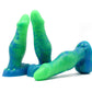 The Glow-In-The-Dark Bivius Demon Knot Dildo - Ready-Made