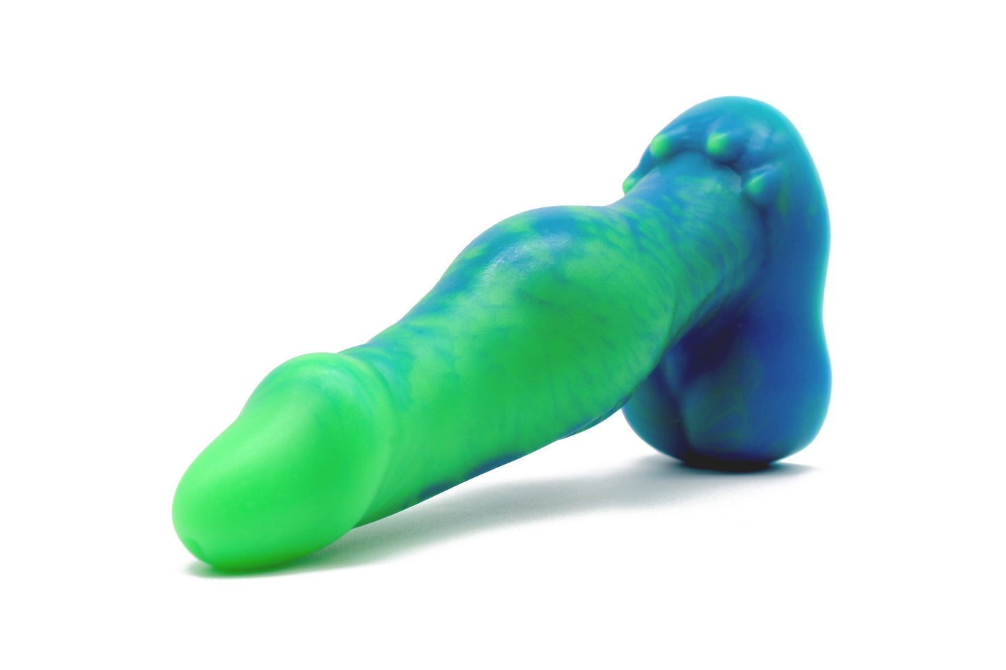 The Glow-In-The-Dark Bivius Demon Knot Dildo - Ready-Made