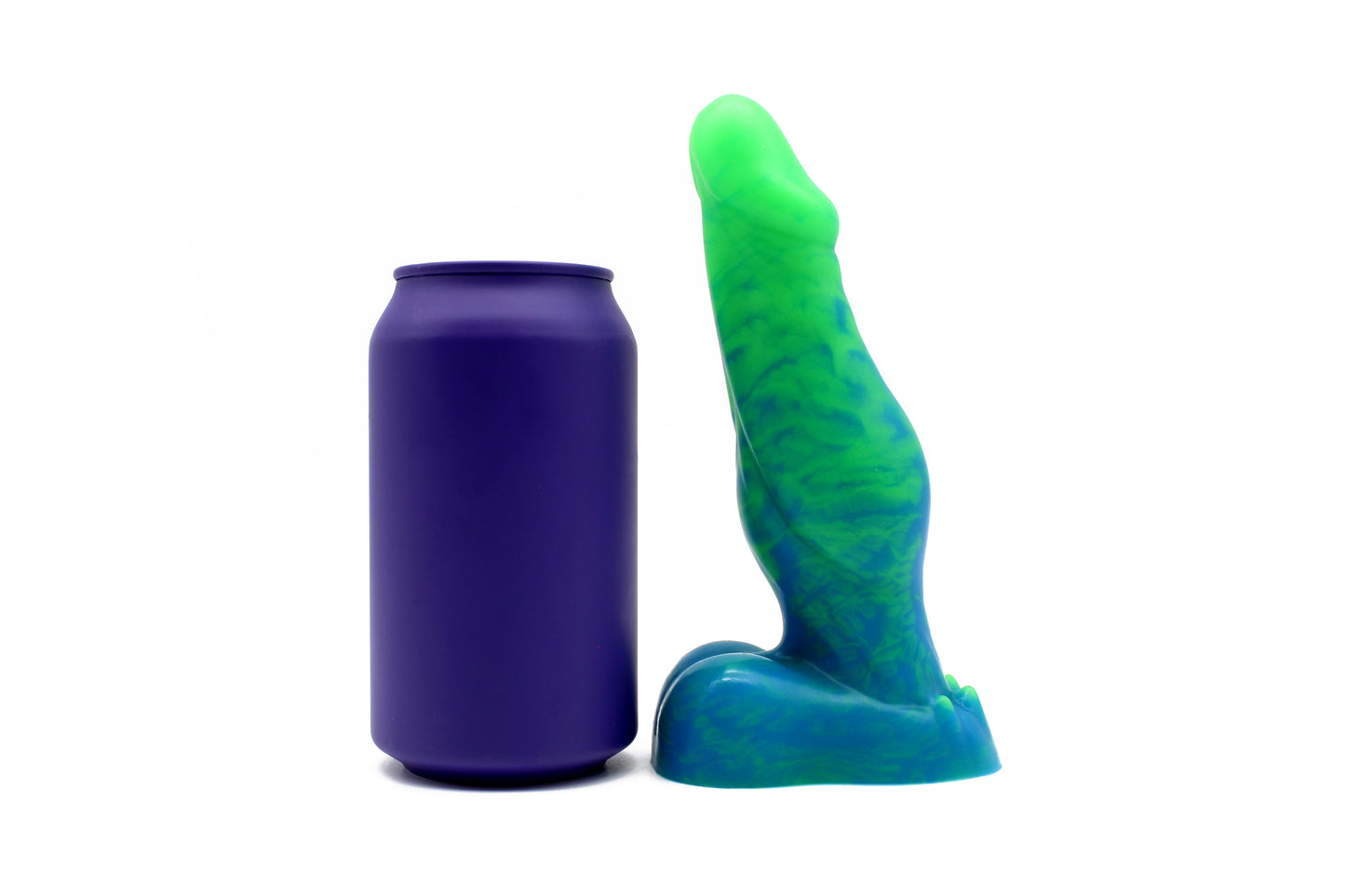 The Glow-In-The-Dark Bivius Demon Knot Dildo - Ready-Made