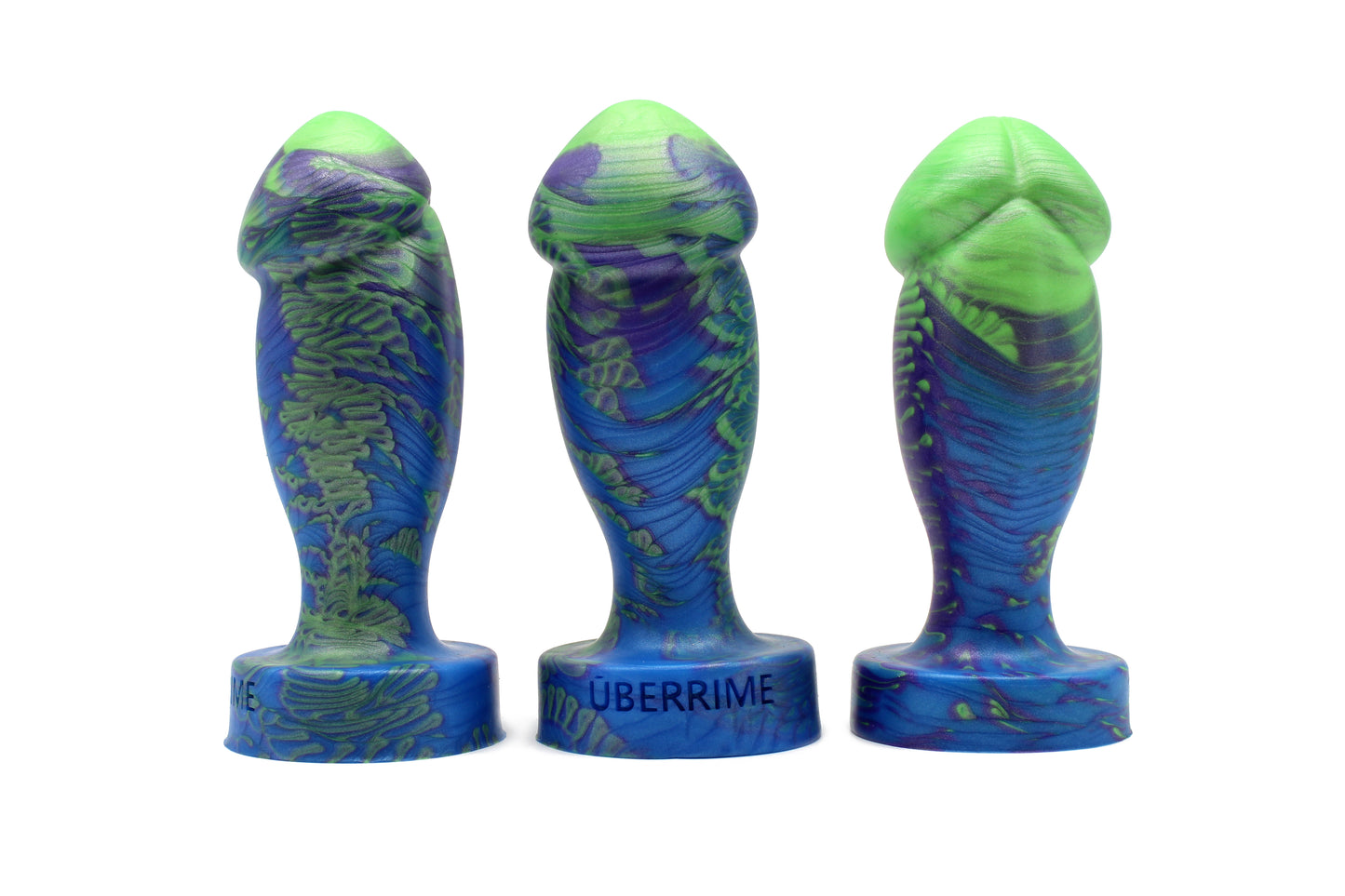 The Sentio Soft Butt Plug - UV Reactive - Ready-Made