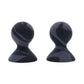 Velvet Noir Silicone Nipple Suckers by Sportsheets