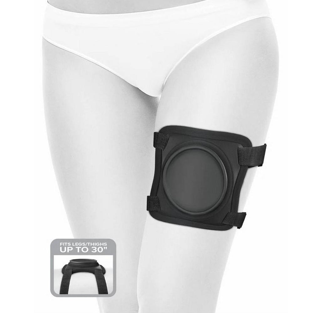 BodyDock Suction Cup Dildo Thigh Harness by Pipedream
